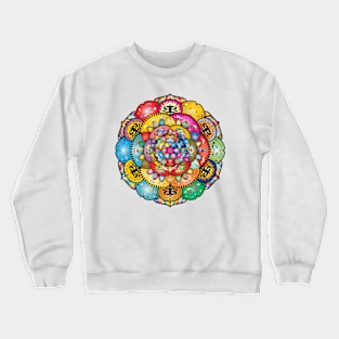 Ornamental mandala Crewneck Sweatshirt